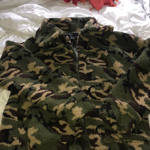 army teddy coat